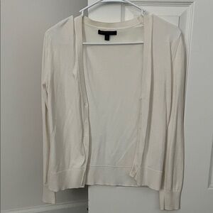 Banana Republic Cream Cardigan Sweater